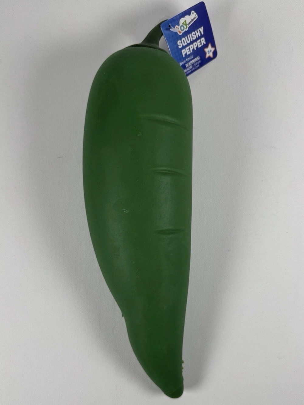 VIRAL Squishy Toymendous Squishy GREEN PEPPER JUMBO 12.5” Squishy